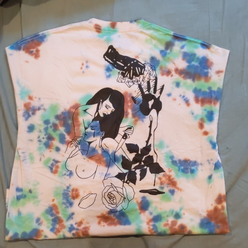 Custom Tie-Dye T-shirt (XL)